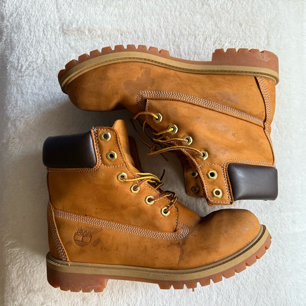 Timberland Premium Wheat Leather Boots